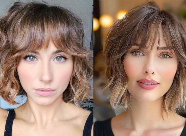 22 Shaggy Bob with Bangs Haircut Ideas for The Modern, Retro Girl