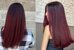 24 Burgundy Balayage Hair Color Ideas for a Cool Reddish Hue