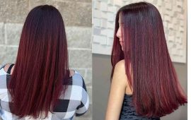 24 Burgundy Balayage Hair Color Ideas for a Cool Reddish Hue