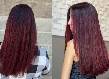24 Burgundy Balayage Hair Color Ideas for a Cool Reddish Hue