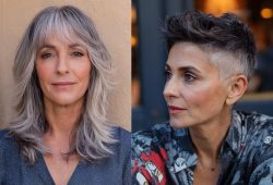 26 Stunning Ways To Do Grey Blending for Dark Hair