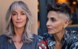 26 Stunning Ways To Do Grey Blending for Dark Hair