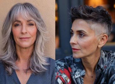 26 Stunning Ways To Do Grey Blending for Dark Hair