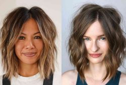Textured Lob Haircuts Are Trending: 20 Coolest Examples