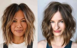 Textured Lob Haircuts Are Trending: 20 Coolest Examples