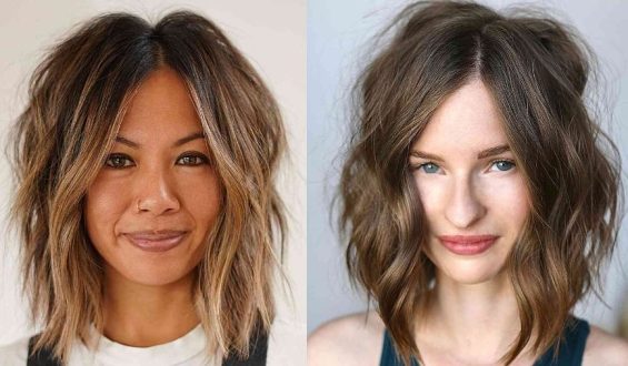 Textured Lob Haircuts Are Trending: 20 Coolest Examples